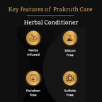 Prakruth Care Premium Herbal Intense Caffeine Conditioner | Grocsy
