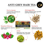 Teacurry Grey Hair Tea Bags | Grocsy