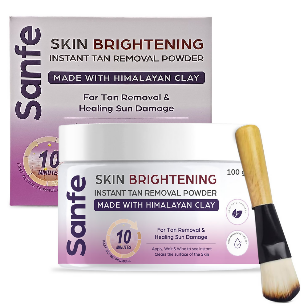 Sanfe Skin Brightening Tan Removal Powder | Grocsy