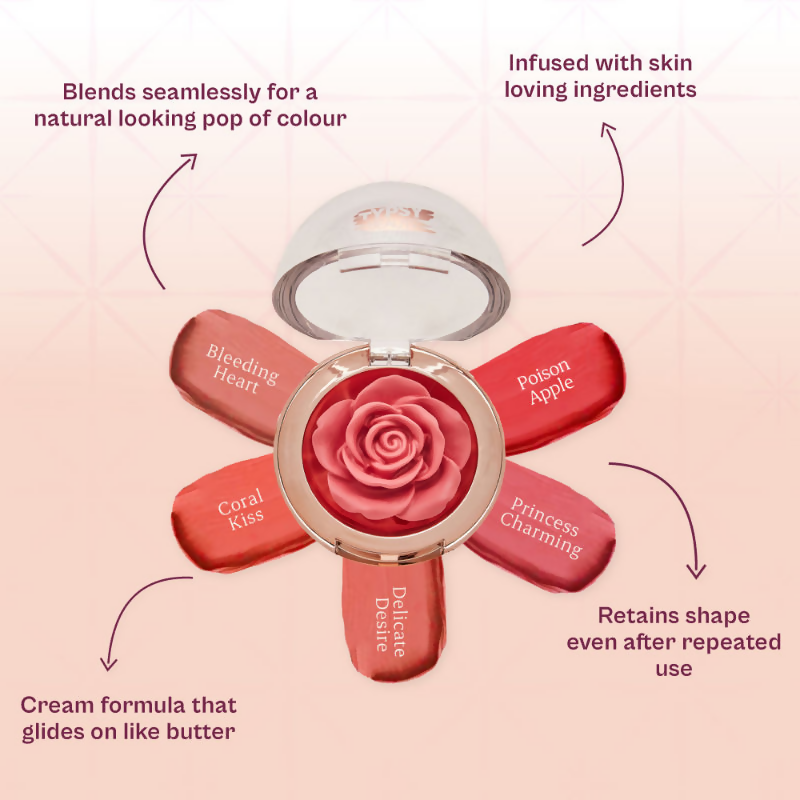 Typsy Beauty Enchanted Garden Rose Blush - Coral Kiss 02 | Grocsy