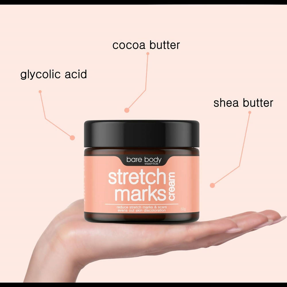 Bare Body Essentials Stretch Marks Cream | Grocsy