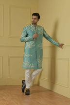 The Refined Timeless Sherwani by Hilo Design | Grocsy