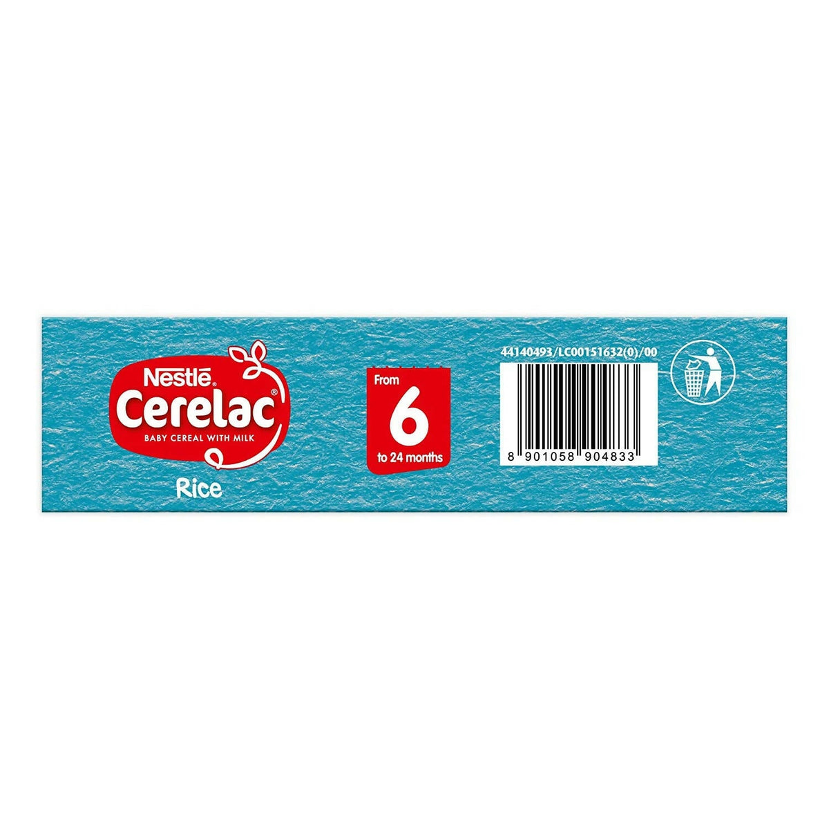 Nestle Cerelac Fortified Baby Cereal with Milk, Rice 6 to 24 months | Grocsy