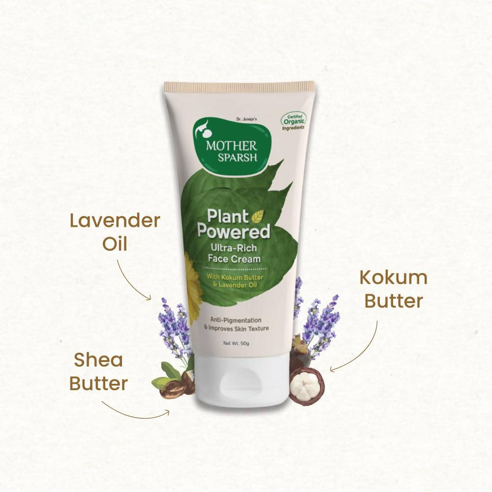 Mother Sparsh Plant Powered Ultra-Rich Face Cream | Grocsy