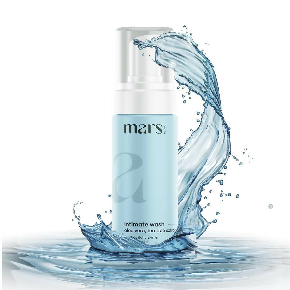 Mars By GHC Natural Intimate Wash for Men with Aloe Vera, Tea Tree Extract | Grocsy