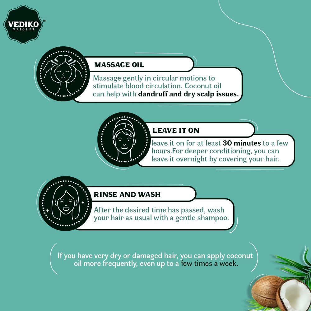 Vediko Origins Coconut Oil | Grocsy