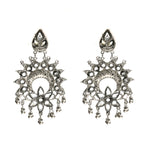 Mominos Fashion Johar Kamal Women Silver-Plated Brass Finish Rani Haar Statement Necklace | Grocsy