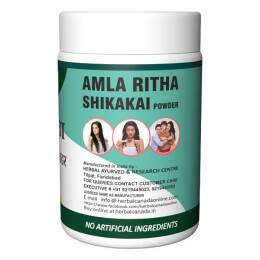 Herbal Canada Amla Reetha Shikakai Churna Powder For Healthy Hair | Grocsy