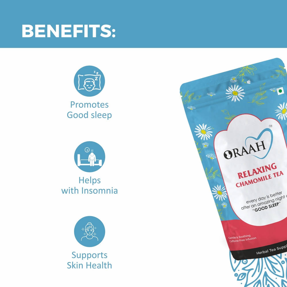 Oraah Relaxing Chamomile Tea | Grocsy