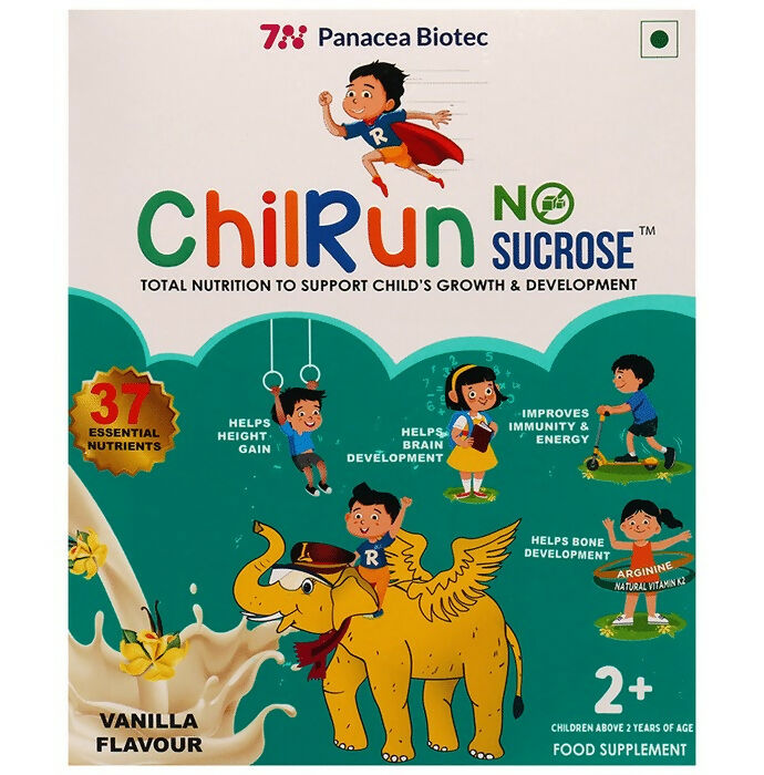 Chilrun No Sucrose 2+ Nutrition Drink For Children’s Growth and Development Vanilla | Grocsy