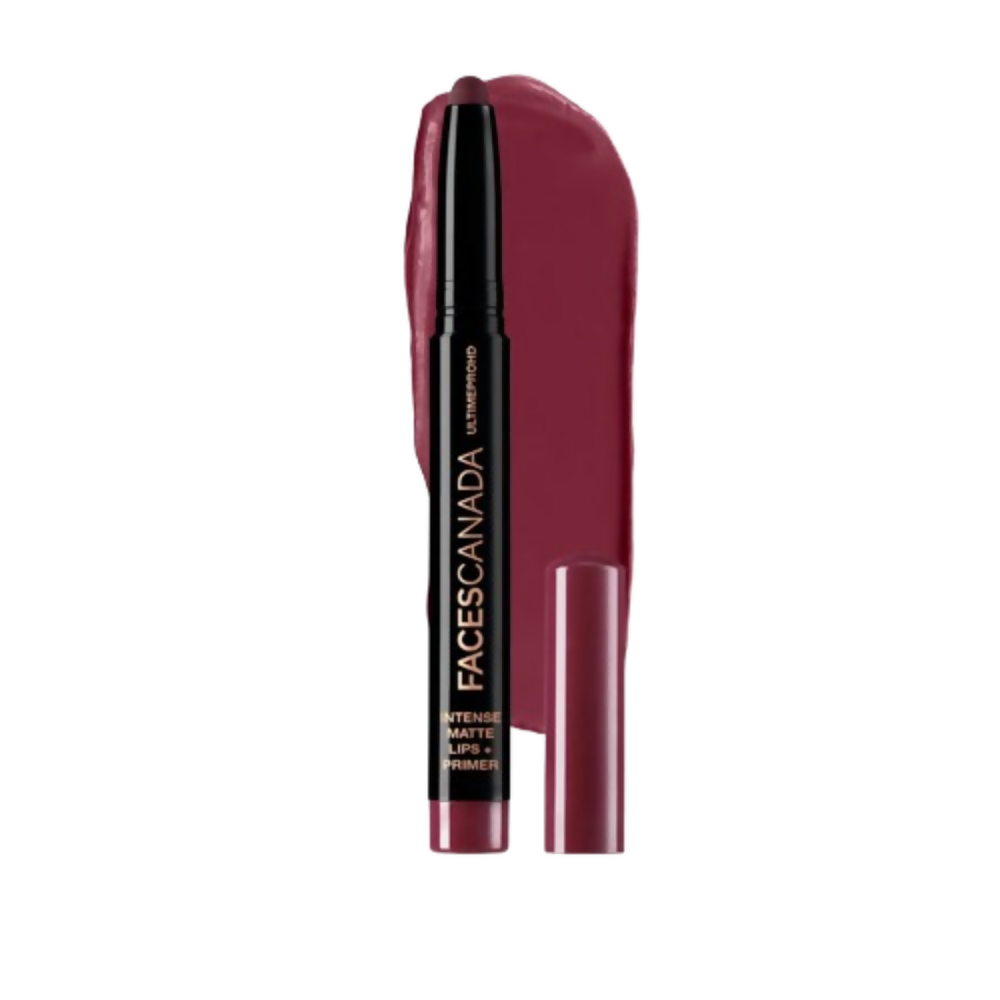 Faces Canada Ultime Pro HD Intense Matte Lips + Primer - Wine Shot 26 | Grocsy