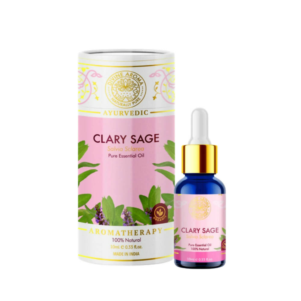 Divine Aroma 100% Pure Clary Sage Essential Oil | Grocsy
