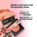 Faces Canada Berry Blush Powder With Goji Berry Oil & Shea Butter | Grocsy