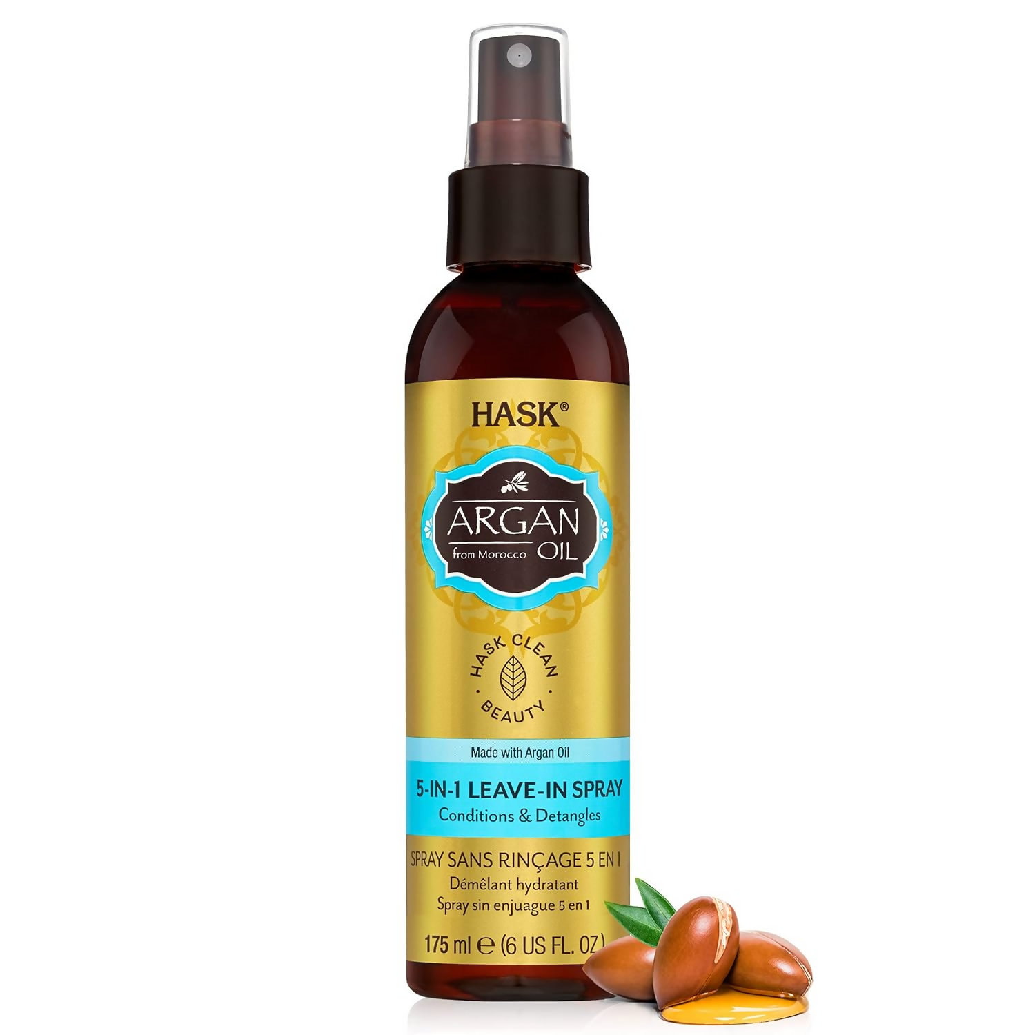 HASK Argan Oil 5-IN-1 Leave-IN-Conditioner Spray | Grocsy