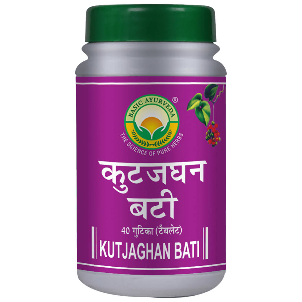 Basic Ayurveda Kutjaghan Bati | Grocsy
