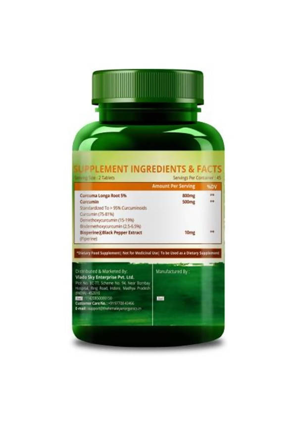 Himalayan Organics Curcumin Tablets | Grocsy