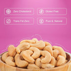 Pureheart Nutreat Roasted Salted Cashews | Grocsy