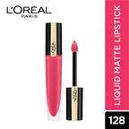 L'Oreal Paris Rouge Signature Matte Liquid Lipstick - 128 I Decide | Grocsy