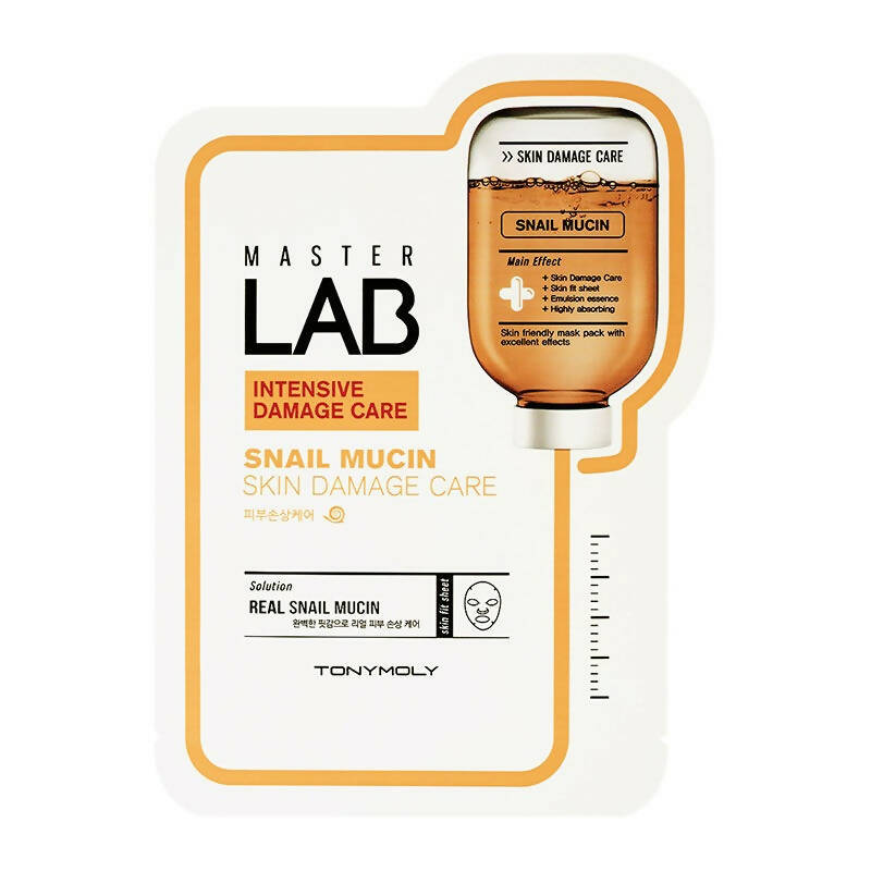 Tonymoly Master Lab Snail Mucin Mask Sheet - Korean Skincare | Grocsy