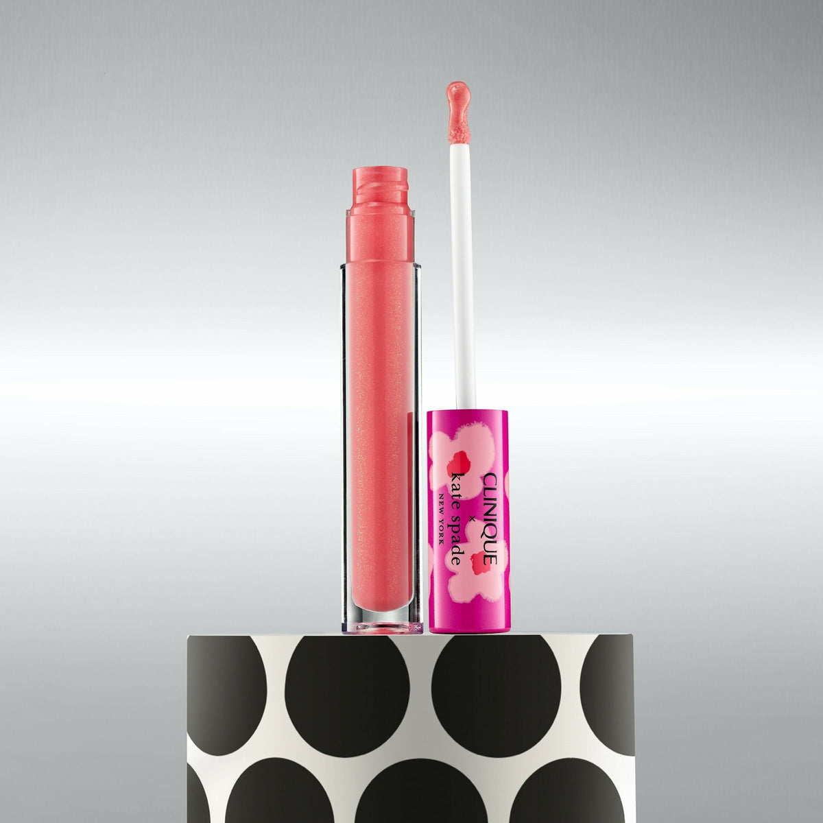 Clinique X Kate Spade New York Pop Plush Creamy Lip Gloss Rosewater Pop | Grocsy