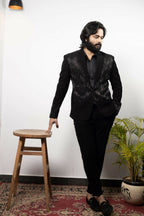 Alish - Embroidered Blazer by Hilo Design | Grocsy