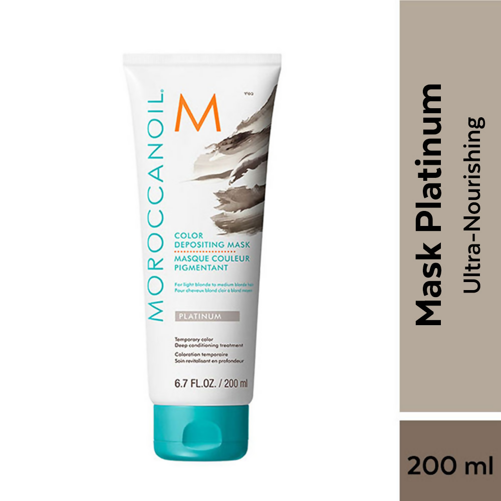 Moroccanoil Color Deposit Mask Platinum | Grocsy