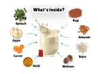 Little Joys Nutrimix Nutrition Powder Kulfi Almond + Multivitamin Gummies Combo | Grocsy