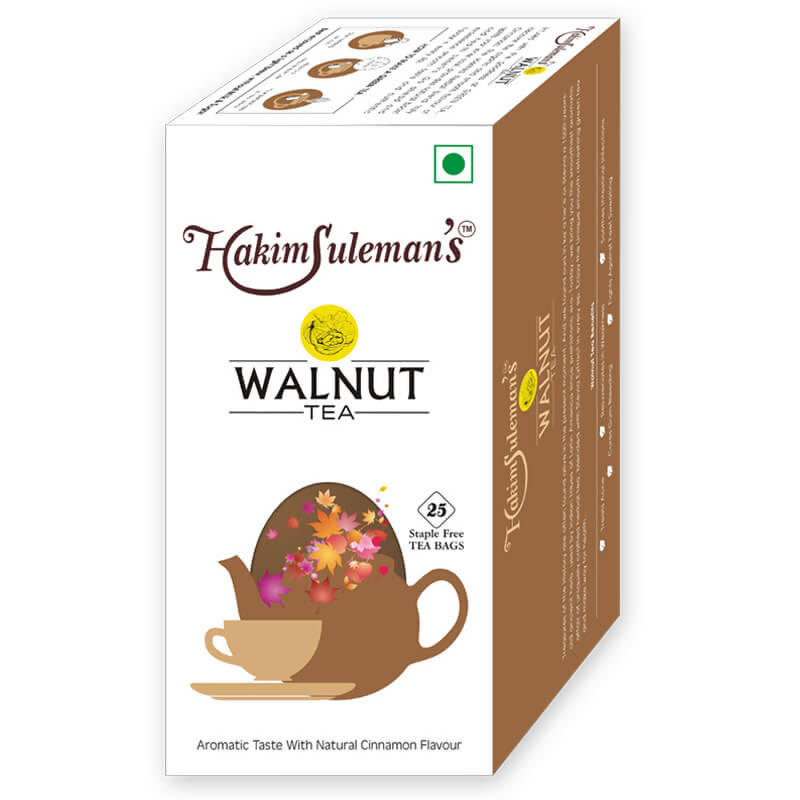 Hakim Suleman's Walnut Tea Bags | Grocsy