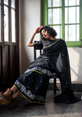 Exclusive Collection Beautiful Black Embroidery Saree | Grocsy