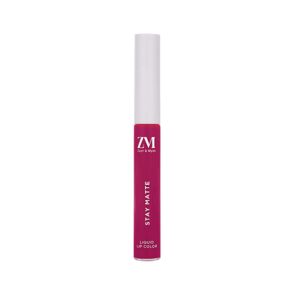 Zayn & Myza Stay Matte Liquid Lip Color - 05 Pink Pout | Grocsy