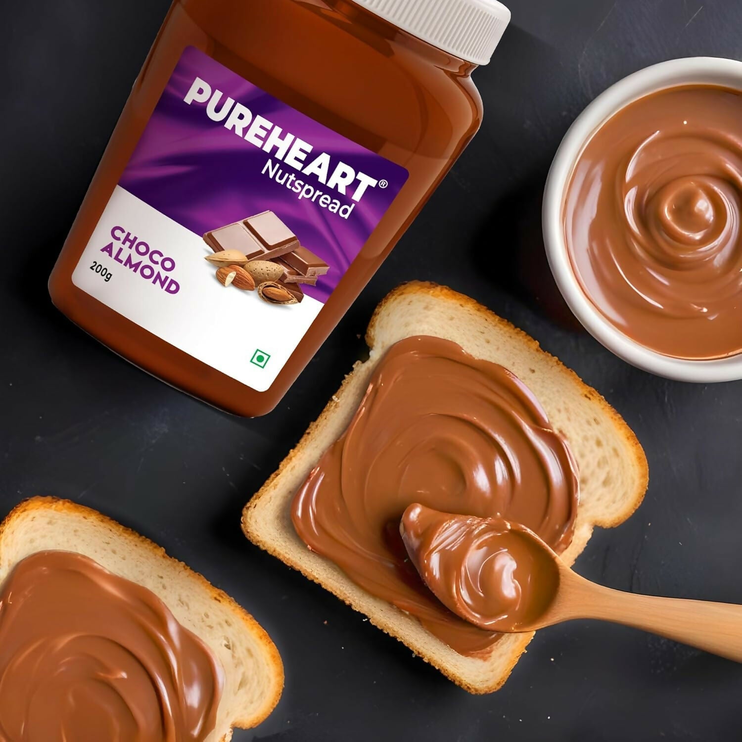 Pureheart Choco Almond Nut Spread | Grocsy