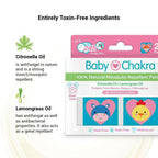 BabyChakra 100% Natural Mosquito Repellent Patches | Grocsy