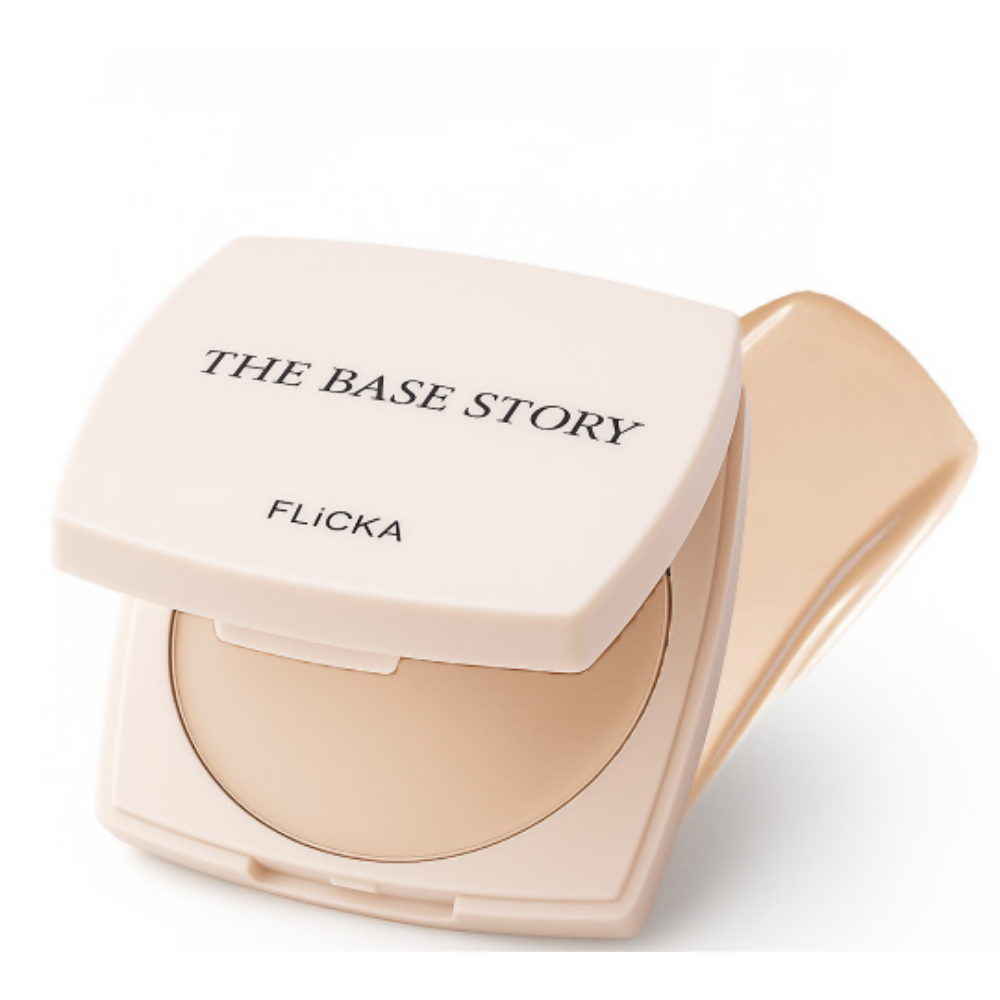 Flicka Cosmetics The Base Story Cream Foundation with SPF Waterproof Ivory 01 | Grocsy