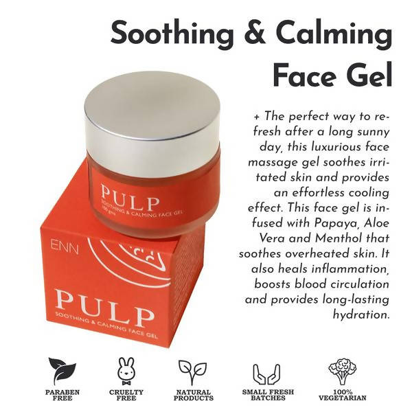 Enn Pulp Soothing & Calming Face Gel | Grocsy