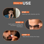 Beardhood Acne Pimple Patch Hydrocolloid Waterproof Patches For Active Surface Acne, Absorbs Pimple Overnight | Grocsy