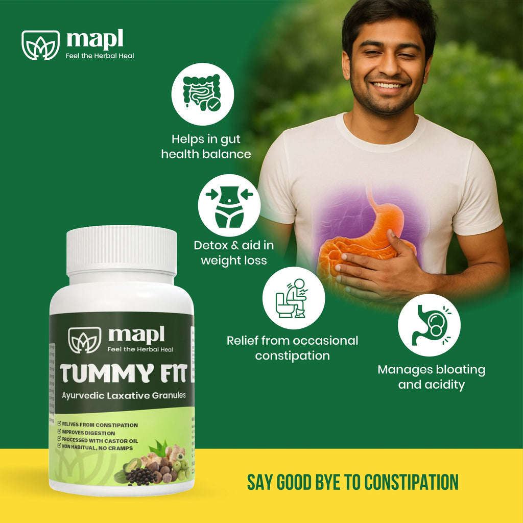 MAPL Tummy Fit Ayurvedic Laxative Powder | Grocsy