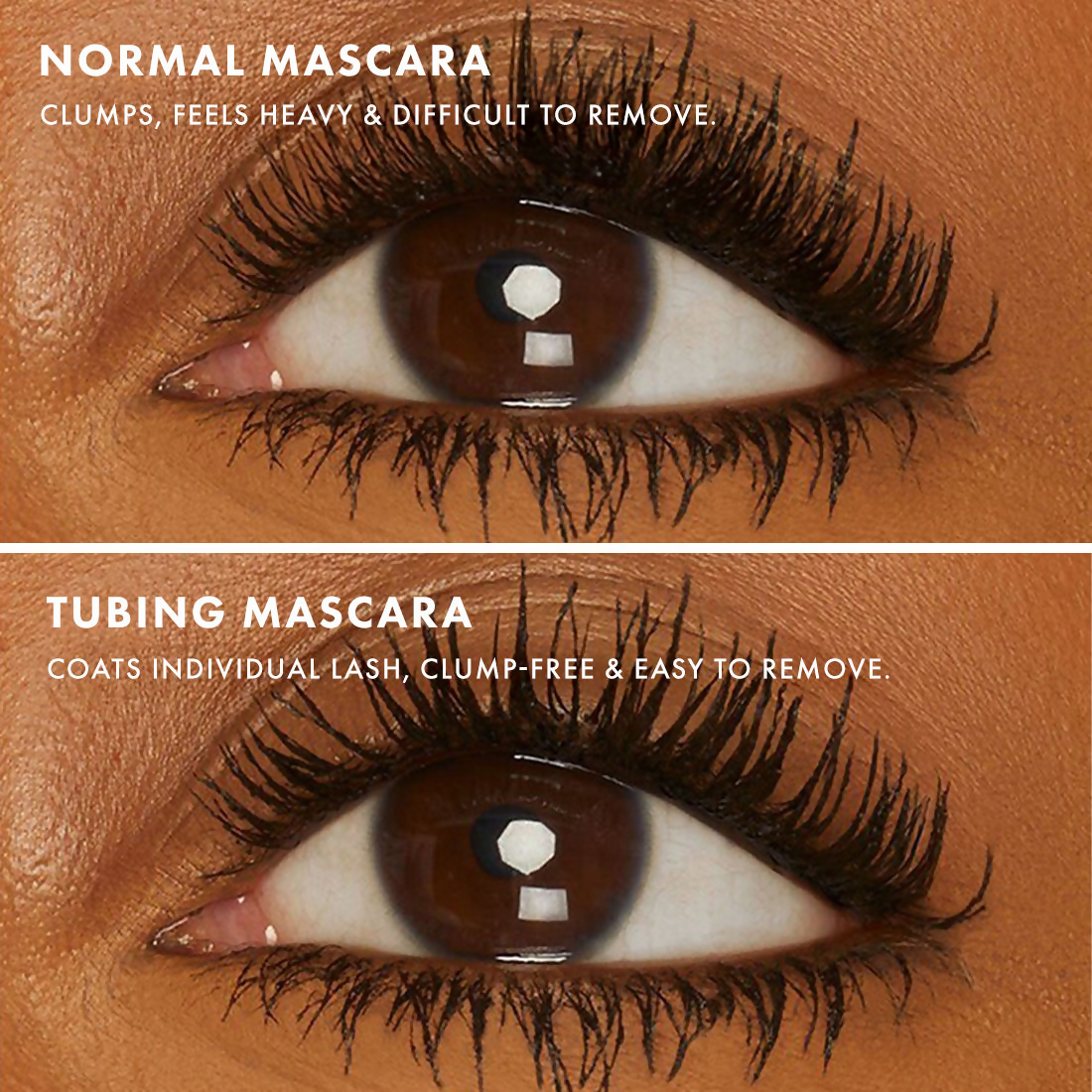 mCaffeine Shades Volume Define Tubing Mascara - Black | Grocsy