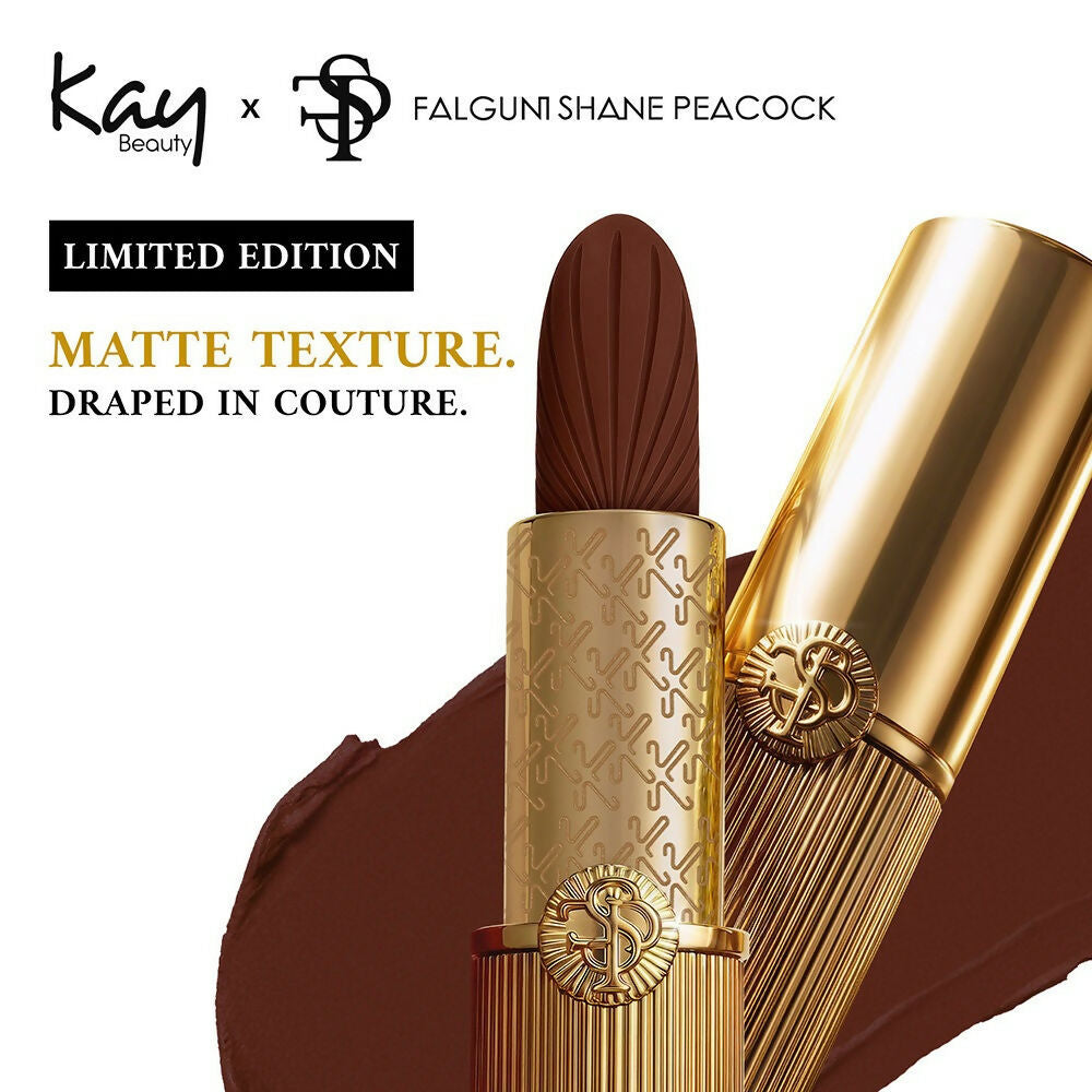 Kay Beauty x Falguni Shane Peacock Luxe Matte Lipstick - Celestial Noor | Grocsy