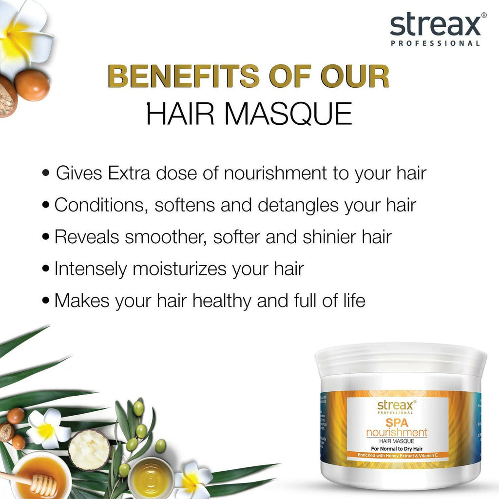 Streax Professional Spa Nourishment Hair Mask | Grocsy