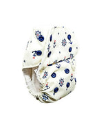 Kindermum Nano Aio Cloth Diaper With 2 Organic Cloth Inserts- Anchor For Kids | Grocsy