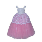 Asmaani Baby Girl Muti-Color Satin A-Line Maxi Full Length Dress (AS-DRESS-22032) | Grocsy