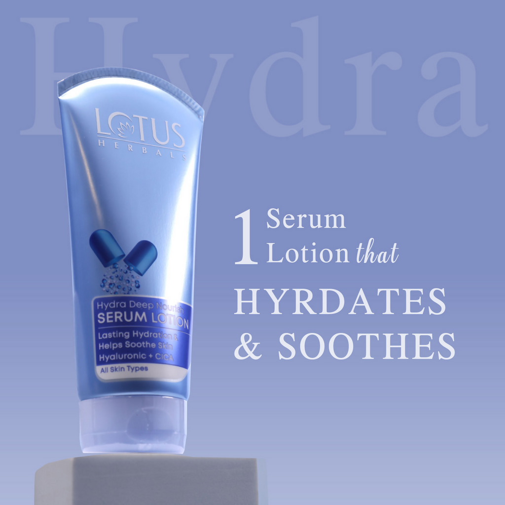 Lotus Herbals Hydra Deep Nourish Serum Lotion | Grocsy