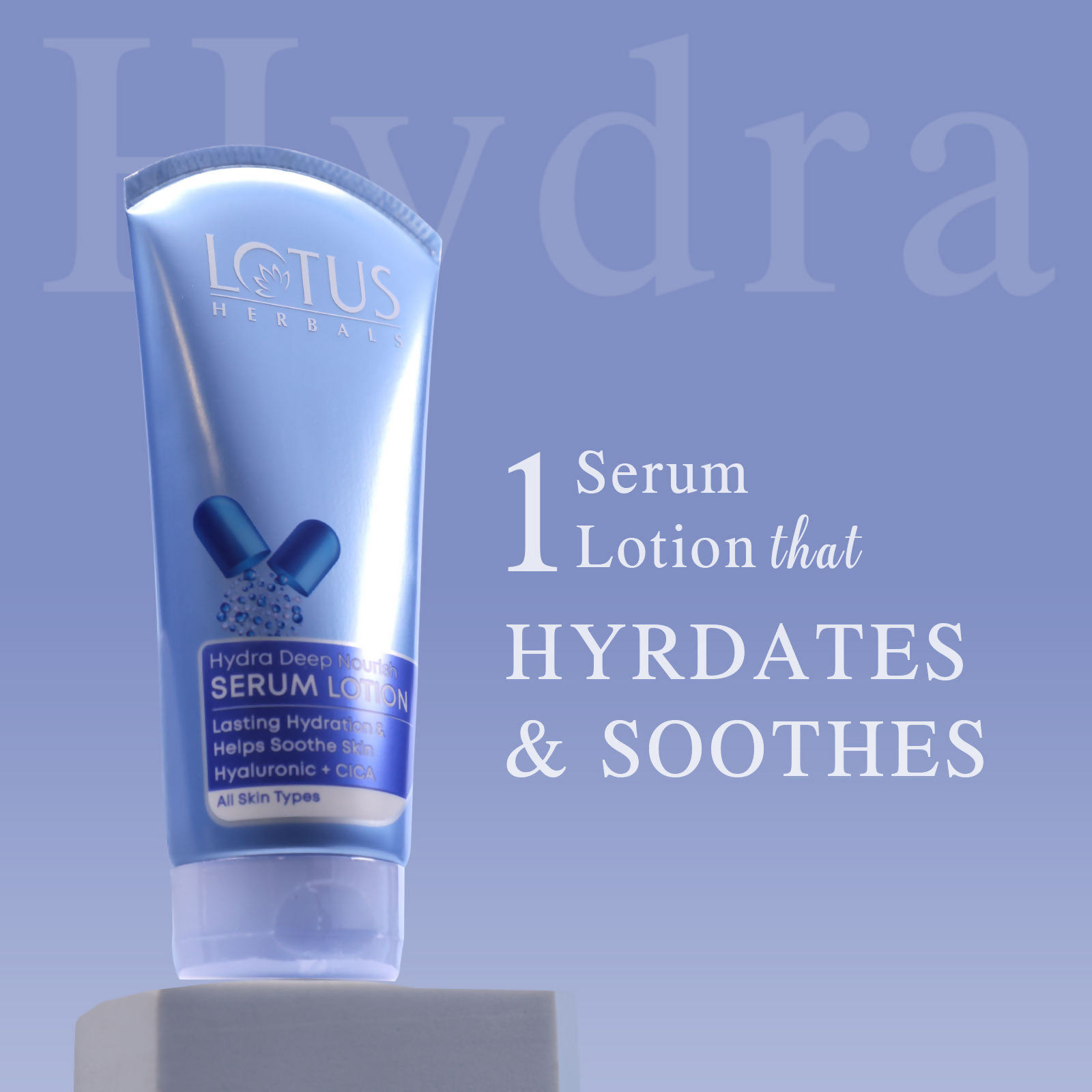 Lotus Herbals Hydra Deep Nourish Serum Lotion | Grocsy