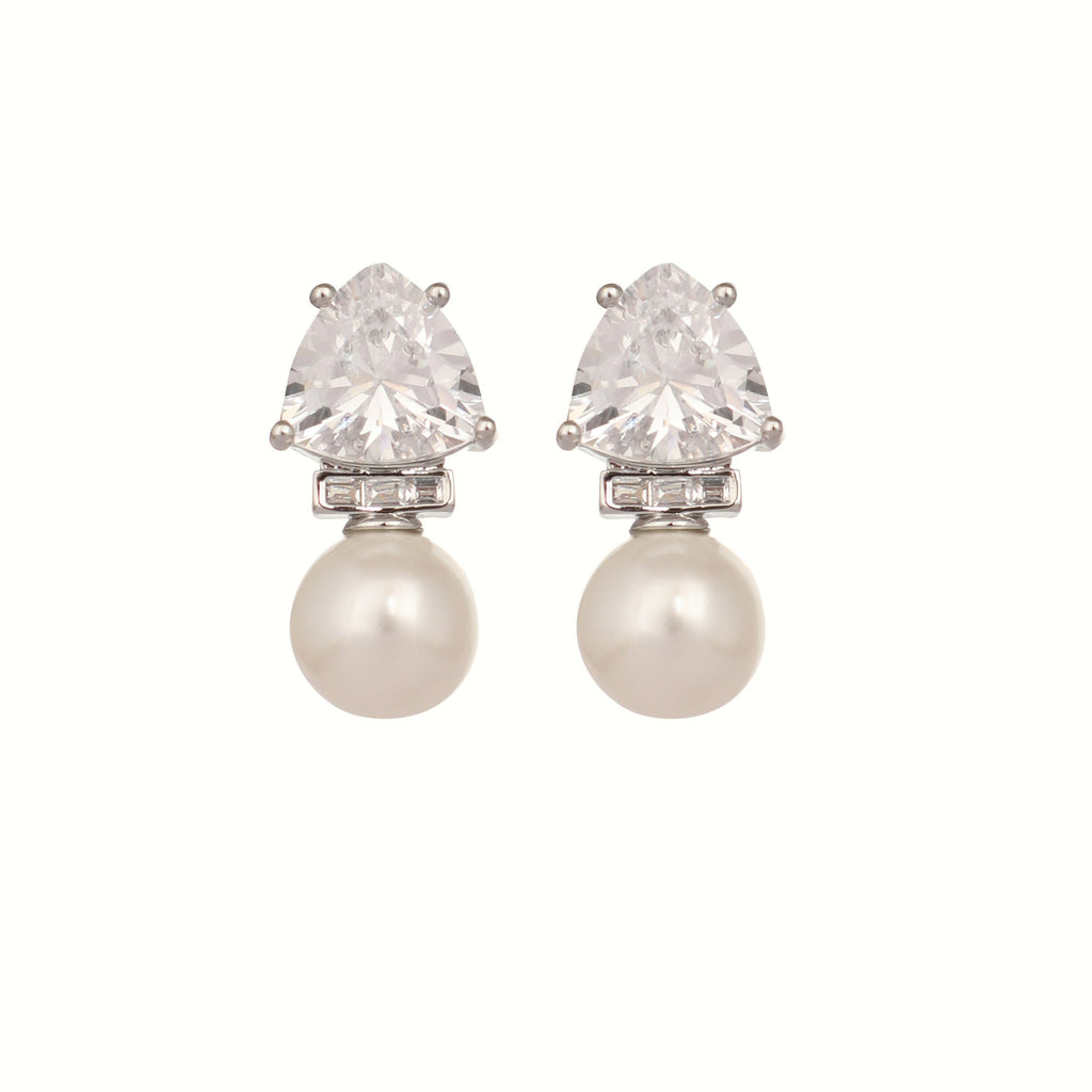 Nuyug Pearl Elegance Anti Tarnish Studs | Grocsy