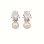 Nuyug Pearl Elegance Anti Tarnish Studs | Grocsy