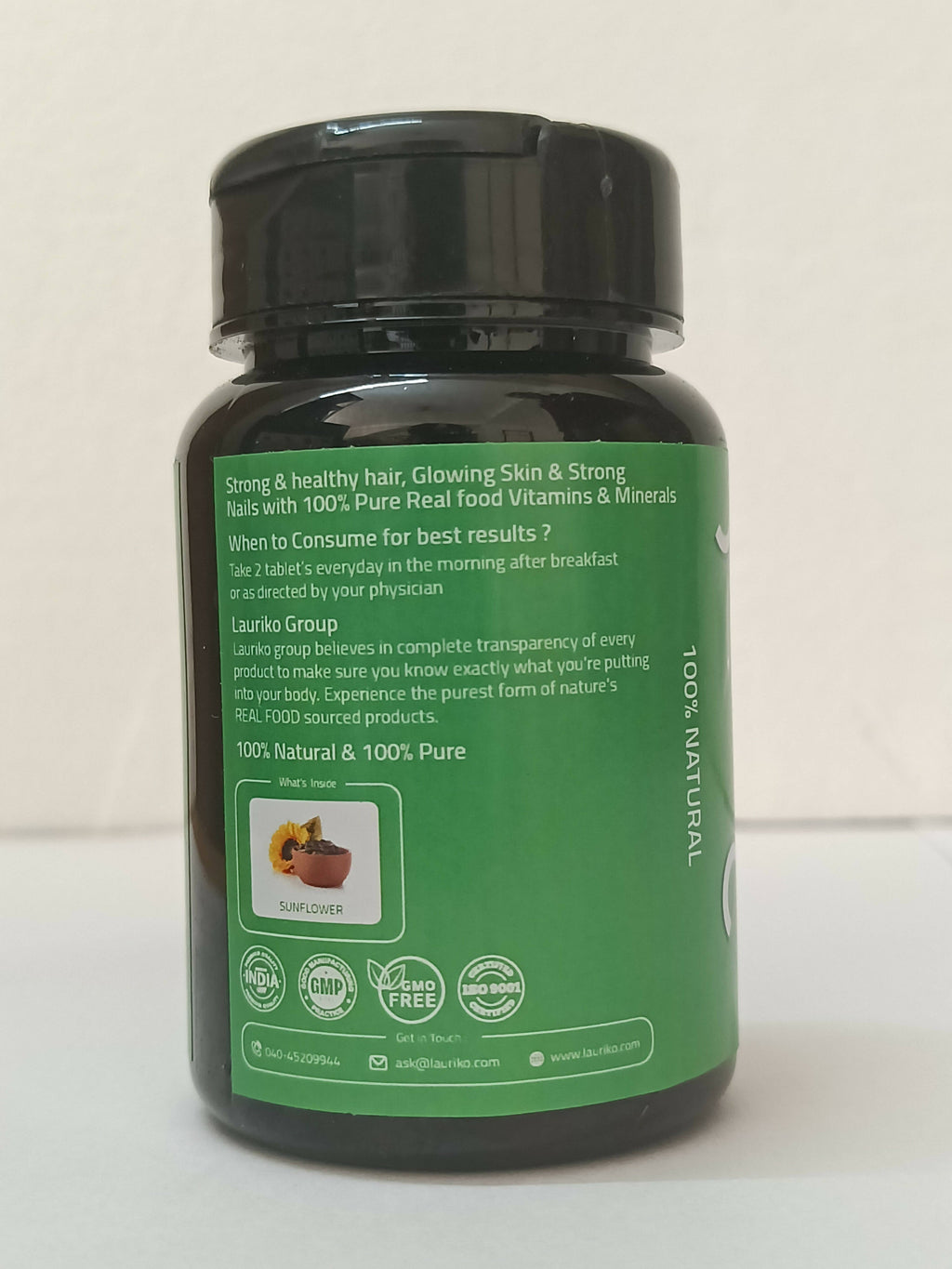 Laurik Biotin Tablets For Men And Women | Biotin Supplement For Hair Growth And Glowing Skin | Grocsy