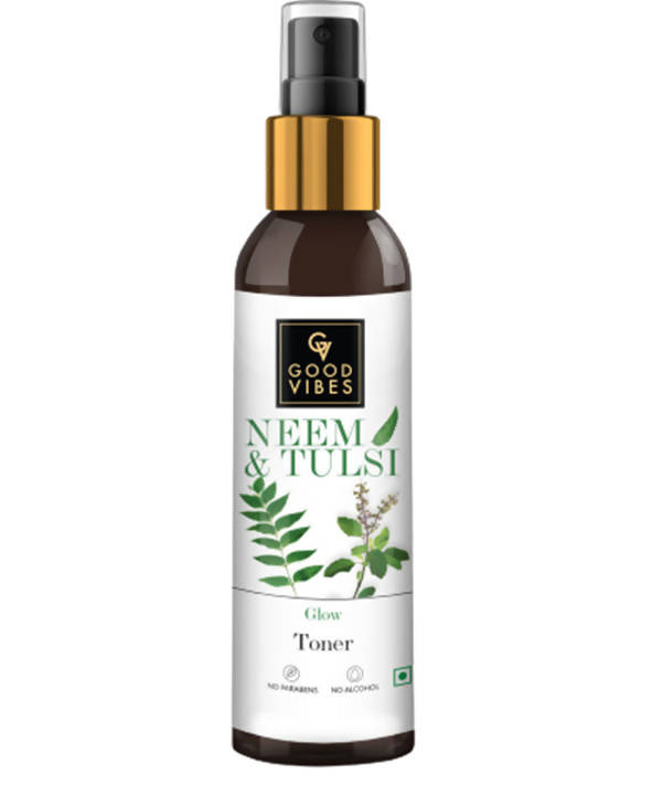 Good Vibes Neem & Tulsi Glow Toner | Grocsy
