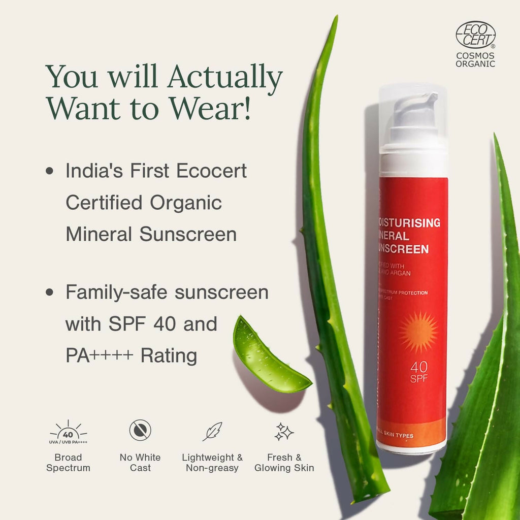Juicy Chemistry Moisturising Mineral Sunscreen SPF 40 | Grocsy