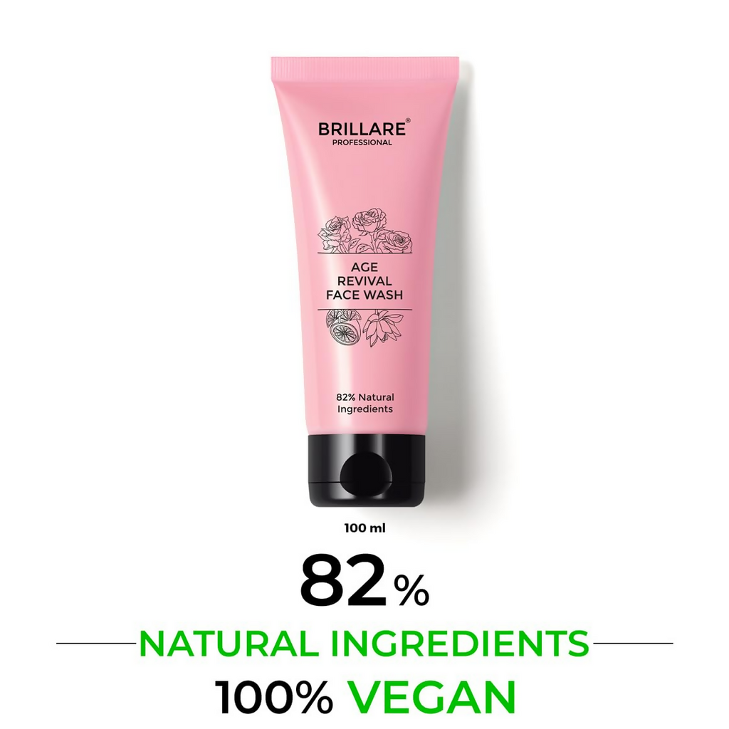 Brillare Age Revival Natural Face Wash | Grocsy