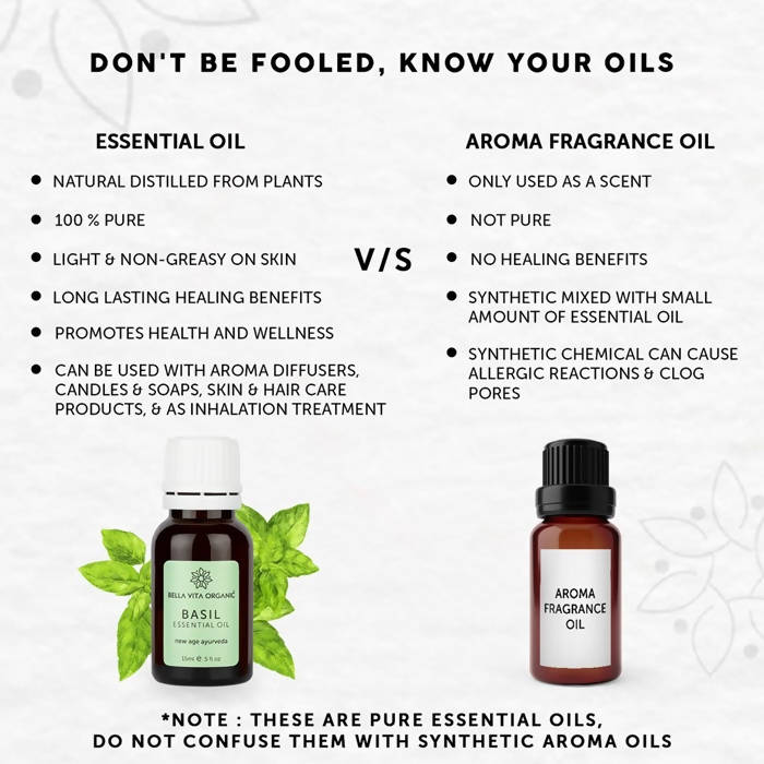 Bella Vita Organic Basil Essential Oil | Grocsy